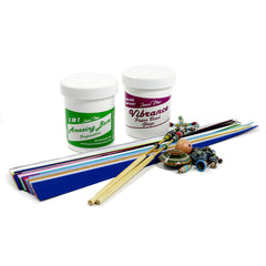 Scrapbook Solids Paper Bead Kit